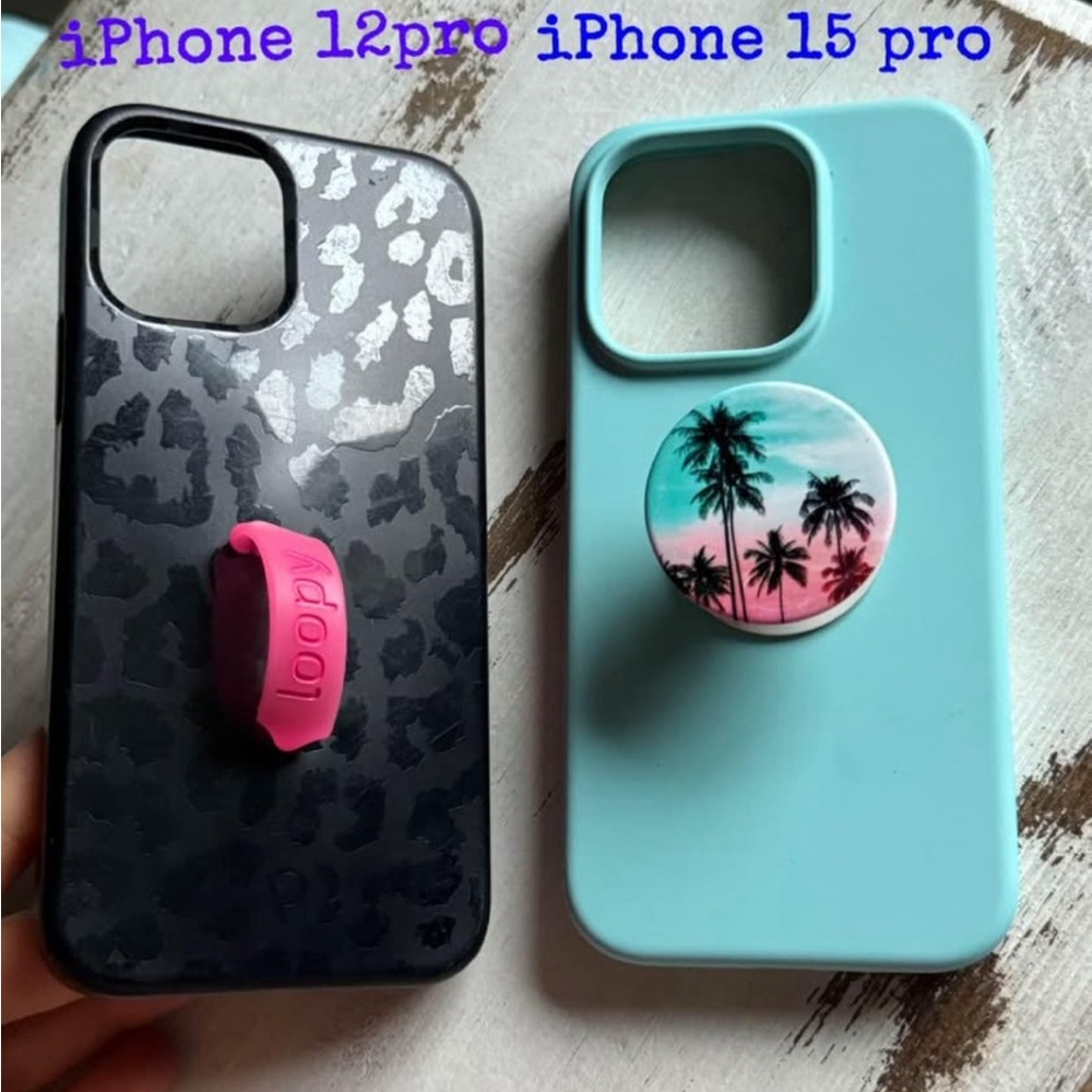 Loopy Case iPhone Case Set - Black and Blue